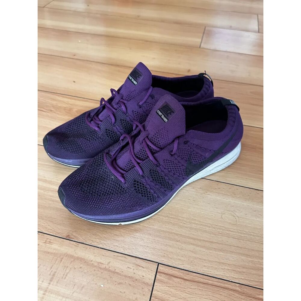 Nike Flyknit Trainer Purple Size 11 - AH8396 500